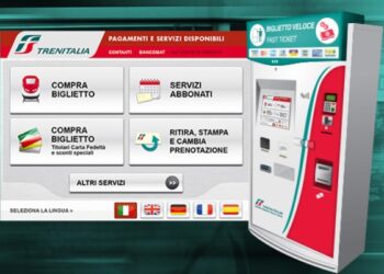 Trenitalia, all’Unical biglietteria self-service