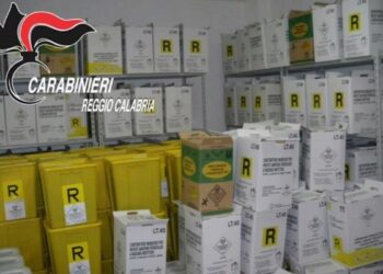 Sequestrato nel reggino deposito illecito di rifiuti speciali pericolosi