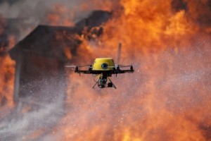 Drone incendio