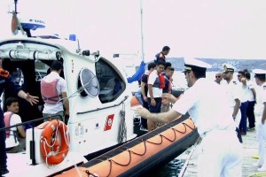 Esercitazione di salvataggio a Crotone