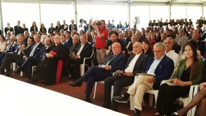 ospiti presenti all'inaugurazione