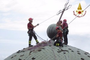Lavori cupola chiesa Polistena (1)