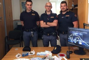 Materiale sequestrato