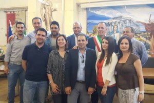 Nicodemo Parrilla e i consiglieri di maggioranza