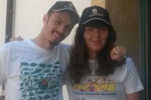 Sacha Jask e Célia Laouadi