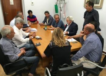 Crotone, Stadio comunale: si incontrano Ugo Pugliese e Raffaele Vrenna