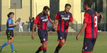 Crotone calcio, seconda amichevole: altra goleada contro il Real Roccabernarda
