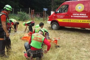 Esercitazione soccorso alpino in Sila (1)
