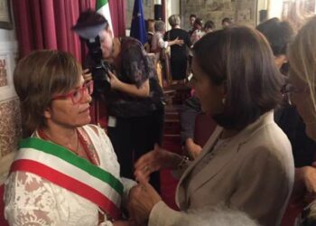 Inaugurata la Sala delle Donne a Roma, il sindaco di Cariati incontra la Boldrini