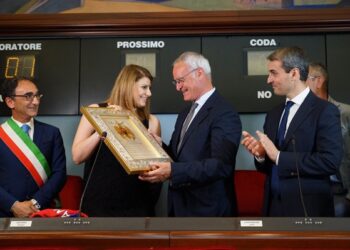 Catanzaro festeggia Ranieri con un’opera di Affidato