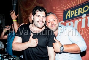 Salvatore Esposito con Raffaele Nigro a Cirò Marina