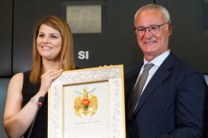 Vanessa Affidato e Claudio Ranieri 