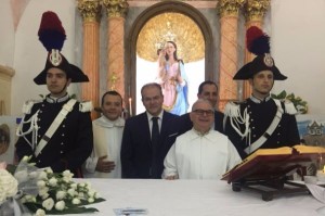 Consegna corone per la Madonna della Scala di Belvedere Spinello