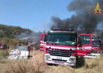 A fuoco pista di go-kart, paura nel reggino