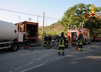 Incidente a cisterna di GPL, paura a Catanzaro