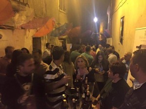 turisti per il borgo