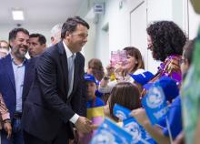 Visita Renzi in Campania