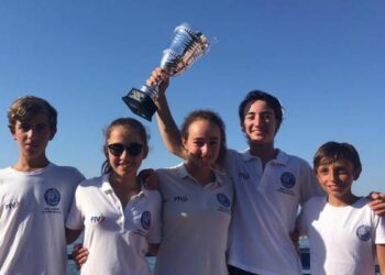 Vela, bronzo per il Club pitagorico ai Campionati a squadre di Optimist