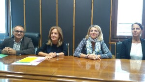 la vice sindaco con i responsabili dell'AID 