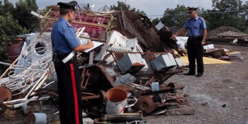 Sequestrata discarica abusiva con rifiuti speciali a San Nicola dell’Alto