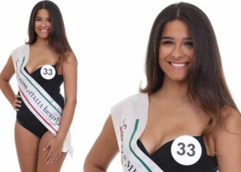 Miss Italia, Gaia Parise di Ciro’ Marina la modella curvy