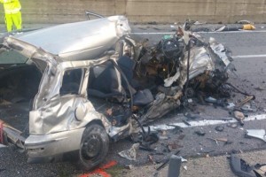 Incidente SS107 (foto Emiliano Morrone)