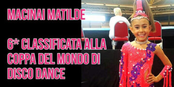 Cirò, sesta alla Coppa del Mondo di Disco Dance