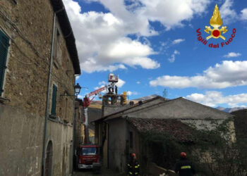 I Vigili del Fuoco Calabria nei territori del Terremoto