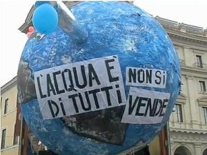 acqua manifestazione 