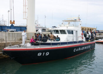 Carabinieri di Crotone, terminato lo schieramento delle motovedette dell’Arma