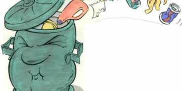 A Crotone un monumento al cassonetto? Perché no!