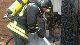 Incendio in un Bar Paninoteca a Isola Capo Rizzuto