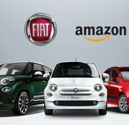 Accordo fra Amazon ed Fca: Fiat Panda e 500 «acquistabili» con un click