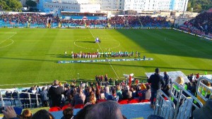 prima dell'inizio gara