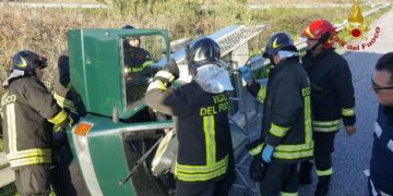 Incidente stradale in località Passo Vecchio Crotone, feriti coppia di anziani