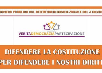 Incontro pubblico: Difendere la Costituzione per Difendere i nostri diritti
