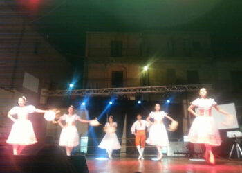 I ballerini della ”Maria Taglioni Dance Project” a Savelli