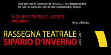 Al via la III Edizione della Rassegna Teatrale ”Sipario d’Inverno-premio Filottete’