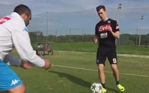 Fiducia Milik, primo allenamento con il pallone