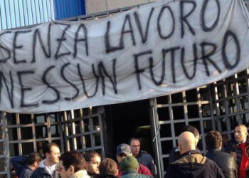 La Calabria, la piu’ povera d’Italia, disoccupazione altissima e i Fondi ritornano indietro