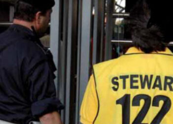 Daspo di 5 anni ad un crotonese, aveva colpito uno steward che chiedeva il biglietto