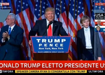 Donald Trump e’ il 45esimo presidente degli Stati Uniti