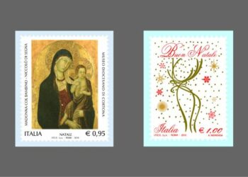 L’emissione di due francobolli per celebrare il Santo Natale