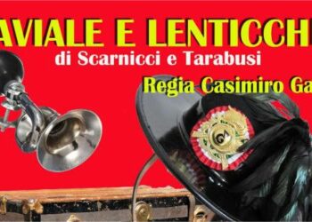 Al Teatro Sybaris di Castrovillari il 2 e 3 gennaio in scena “Caviale e Lenticchie”