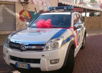 Benedizione dell’auto dei volontari dell’Associazione Prociv “Le Castella”