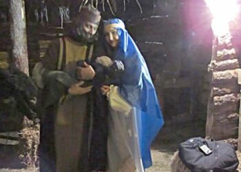 Grande partecipazione al Presepe itinerante di Belvedere Spinello