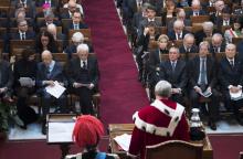 Gentiloni alla cerimonia di inaugurazione dell’anno giudiziario 2017