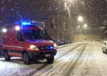 Catanzaro, Numerosi interventi effettuati dai Vigili del Fuoco a causa della neve