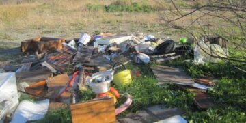 Cutro, Guardie Zoofile: rinvenuta area di 2000mq adibita a deposito di rifiuti speciali