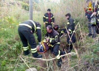 Disperso anziano 78enne, ritrovato dai Vigili del Fuoco all’interno di un canneto